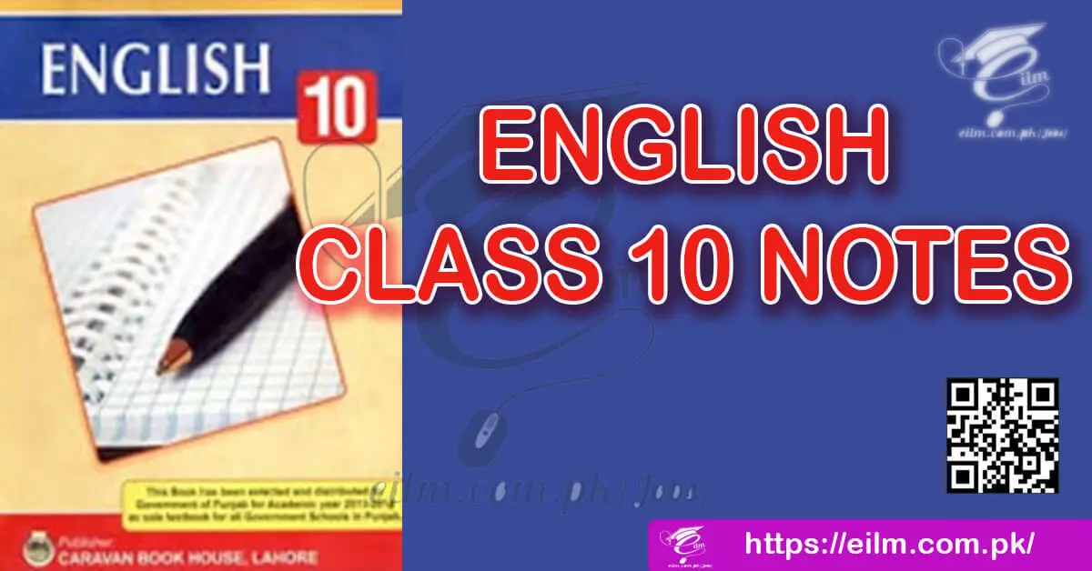Class 10 English Notes Punjab