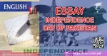 Class-10 English Essay On Independence Day Of Pakistan