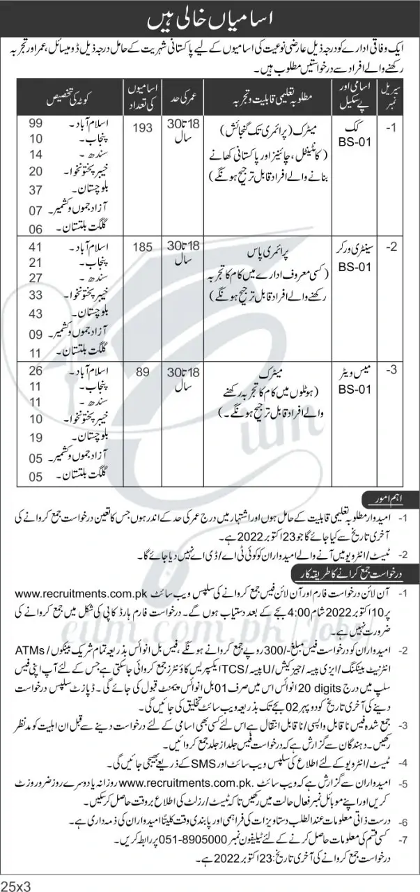 Ministry of Defence Class IV jobs 2022-Apply 