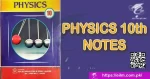 Class 10 Physics Notes Latest 2022 Punjab Board