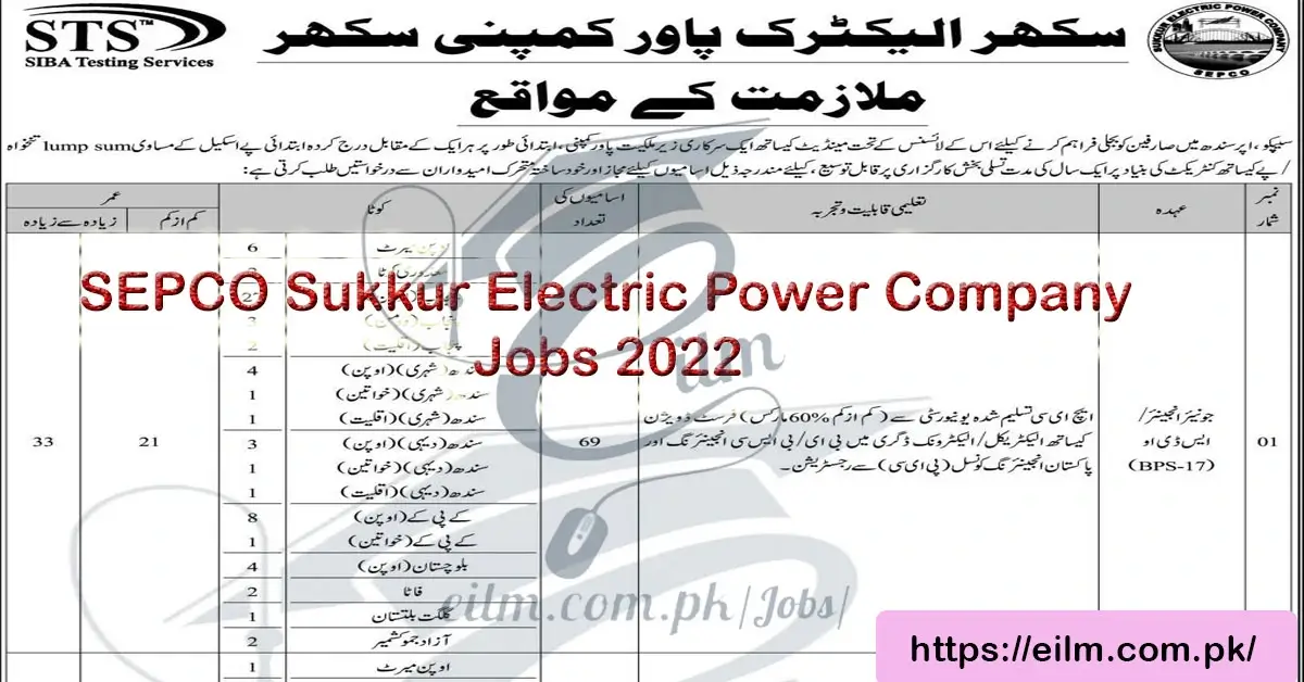 SEPCO-Jobs-2022-Sukur-Electric-Power-Company