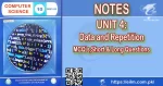Chapter 4 Data and Repetition Notes Punjab Syllabus