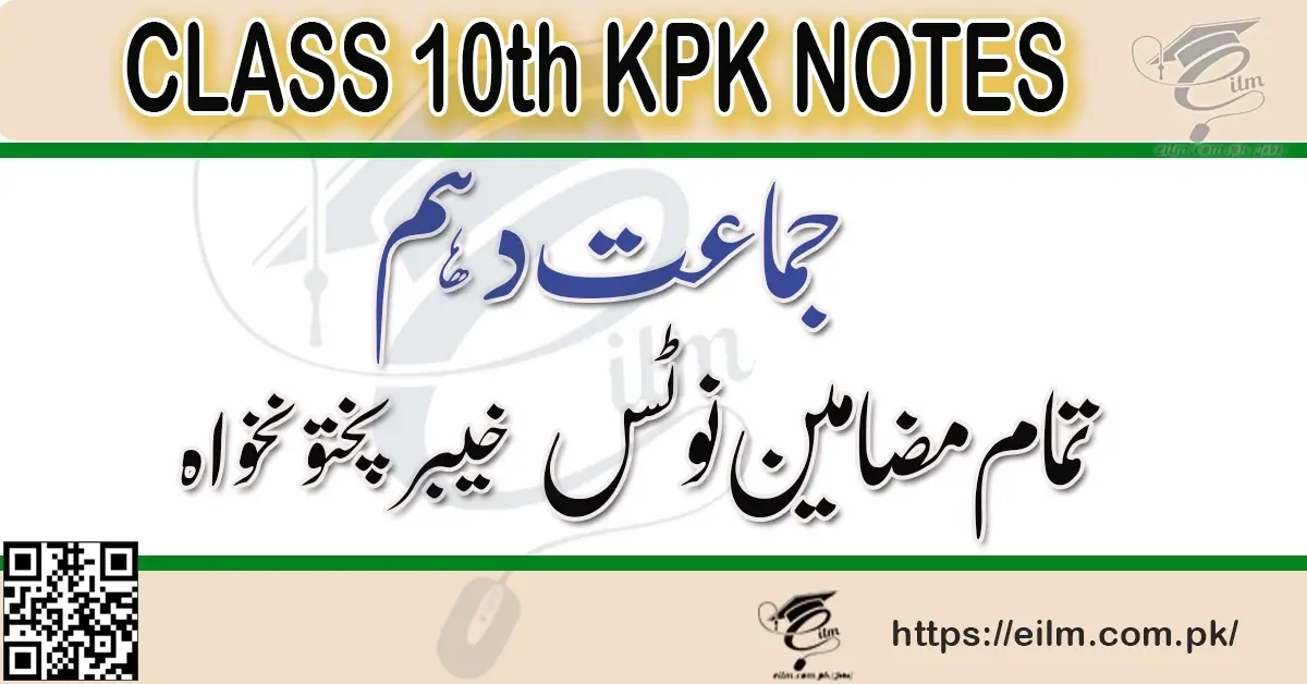 Class 10 Notes KPK All Subjects
