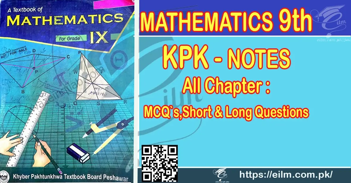 9 Mathematics Notes KPK