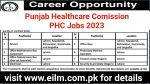 Download Punjab HealthCare Commission PHC Jobs Application Form 2023