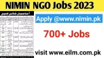 Apply online via www.nimin.pk for National Integrated Monitoring Inspection Network NIMIN Jobs 2023