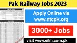 Pak Railway Jobs 2023-Apply online via www.ntpcpk.org