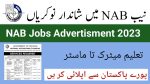 NAB National Accountability Bureau Jobs 2023 | www.nab.gov.pk