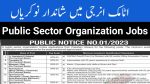 Public Sector Organization Latest Jobs 2023 In Islamabad