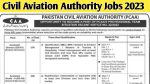 Pakistan Civil Aviation Authority PCAA Jobs  2023-Application Form Download www.caapakistan.com.pk