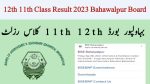 www.bisebwp.edu.pk result 2023 | BISE Bahawalpur 12th Result 2023