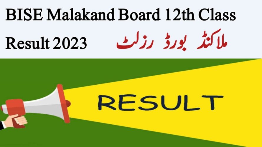 BISE Malakand Board 12th Class Result 2023 Malakand Board