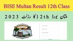 BISE Multan Result 12th Class 2023