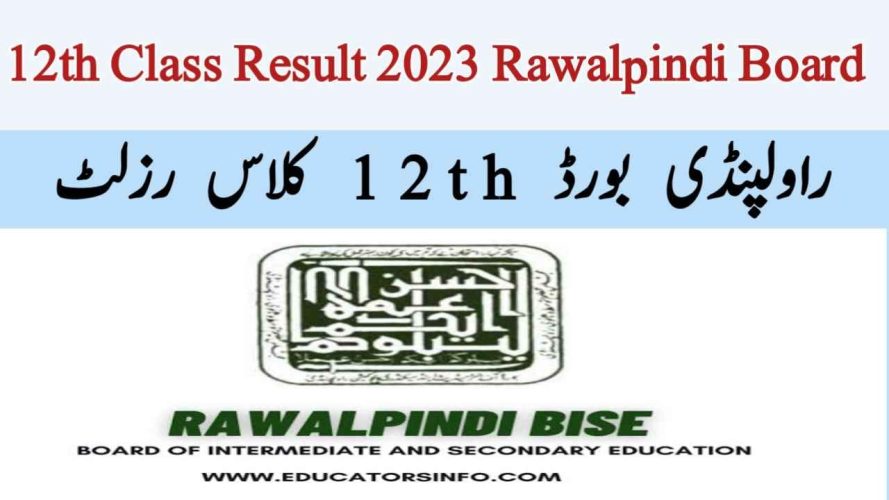 Result Of 12th Class 2023 Rawalpindi Board Check By Roll Number