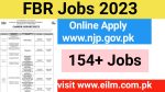 Federal Board Revenue FBR Jobs 2023 | Apply Online www.njp.gov.pk