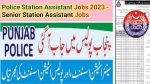PSA And SSA Punjab Police Jobs 2023