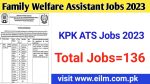 Family Welfare Worker(Female) ATS Jobs 2023