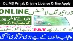 DLIMS:How To Apply Online For Punjab Driving License via www.dlims.punjab.gov.pk