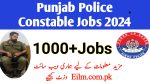 Punjab Police Constable Jobs 2024|Download Application Form @punjabpolice.gov.pk