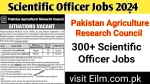 PARC Scientific Officer Jobs 2024 |Apply now @parc.gov.pk