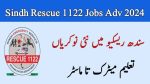 Sindh Rescue 1122 Jobs 2024 Online Apply via www.pts.org.pk